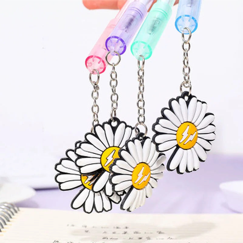 Дейзи гелевая ручка с подвеской 0 38 мм канцелярские новинки милые ручки