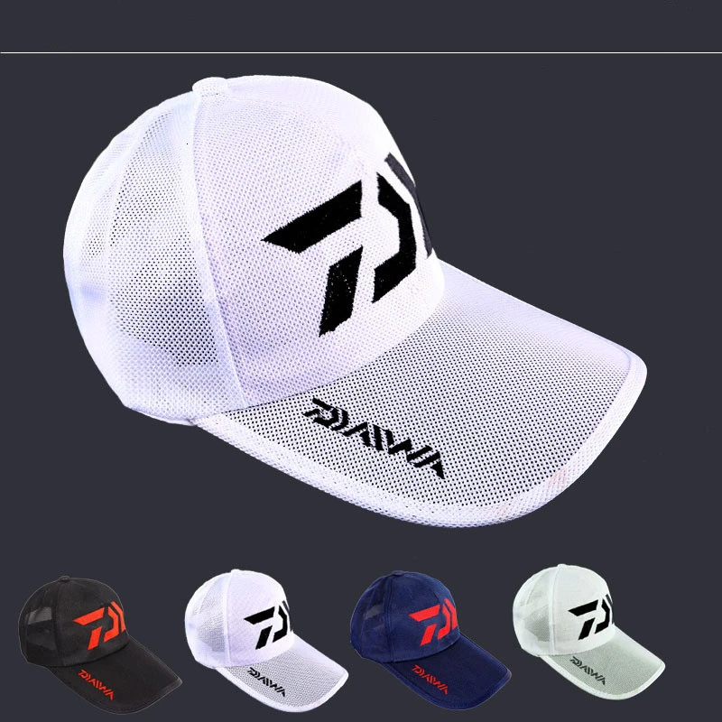 

Summer Men Fishing Hat Full Network Breathable Sunscreen Hat Fisherman Hat Outdoor Sport Hat Man Sun Protective Fishing Hats