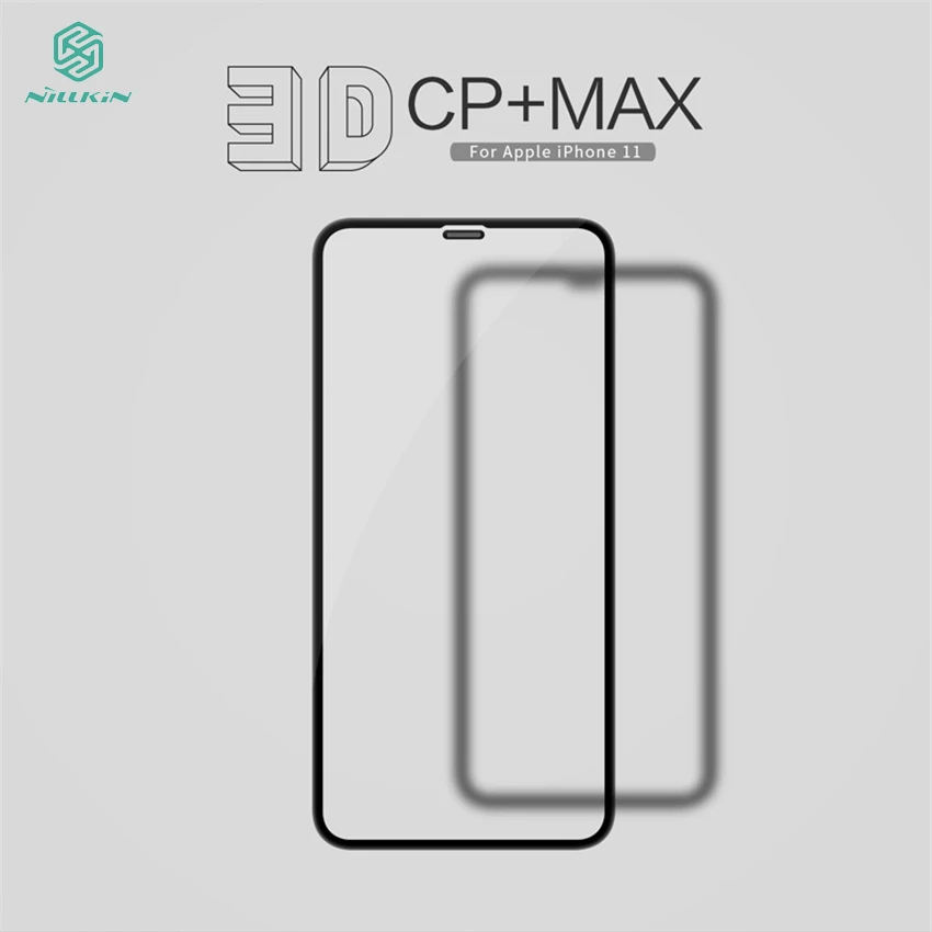 Для iPhone 11 закаленное стекло для защита экрана NILLKIN Высокое качество полное