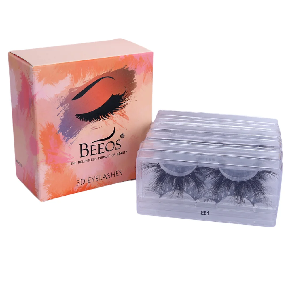 

Beeos Mink Eyelashes Wholesale 10/20/30/50 Pairs Natural Wispy Dramatic Beauty Extension Tools Lashes In Bulk For Female Makeup