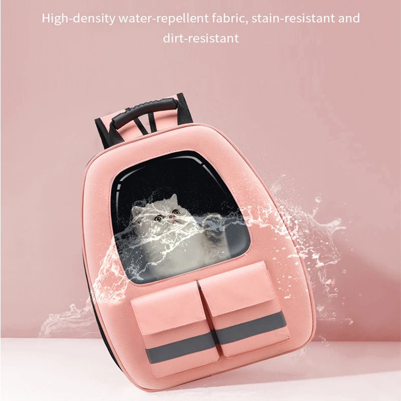 Светоотражающий рюкзак для кошек воздухопроницаемая дорожная переноска