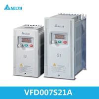 new original delta vfd s series mini frequency converter speed controller 1 phase vfd007s21a 750w 0 75kw 230v inverter