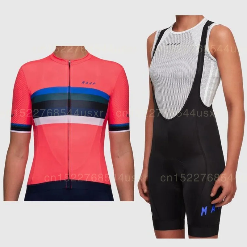 Ropa ciclismo Mujer 2019 Лето Pro Team maap велосипедная майка с коротким рукавом Красивая