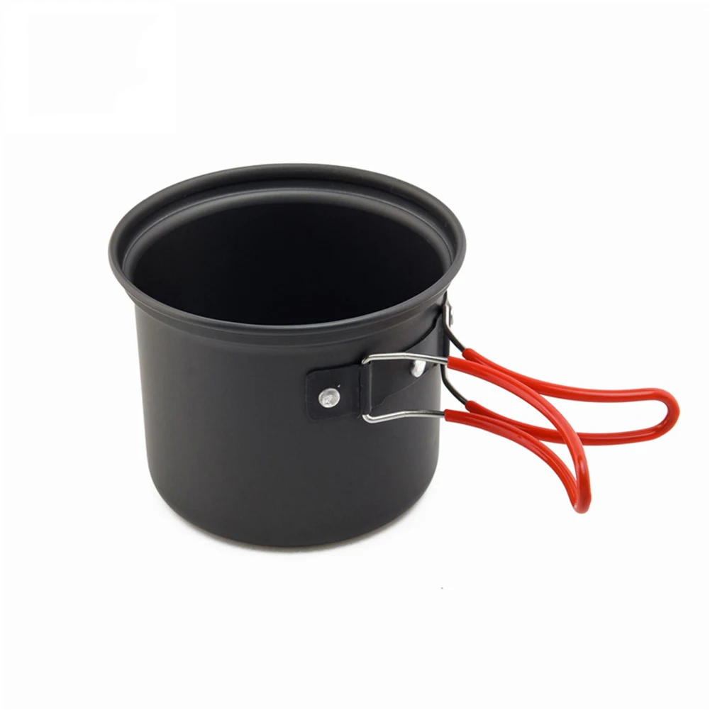 

Outdoor Camping Cookware Set Tableware Utensils Cooking Stove Kit Travel Pot Pan Hiking Picnic Camping Tools for 2-3 Person