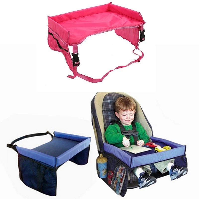 Baby Car Seat Organizer Tray Stroller Kids Toy Food Holder Desk Waterproof Children Portable Table For Child Storage | Автомобили и