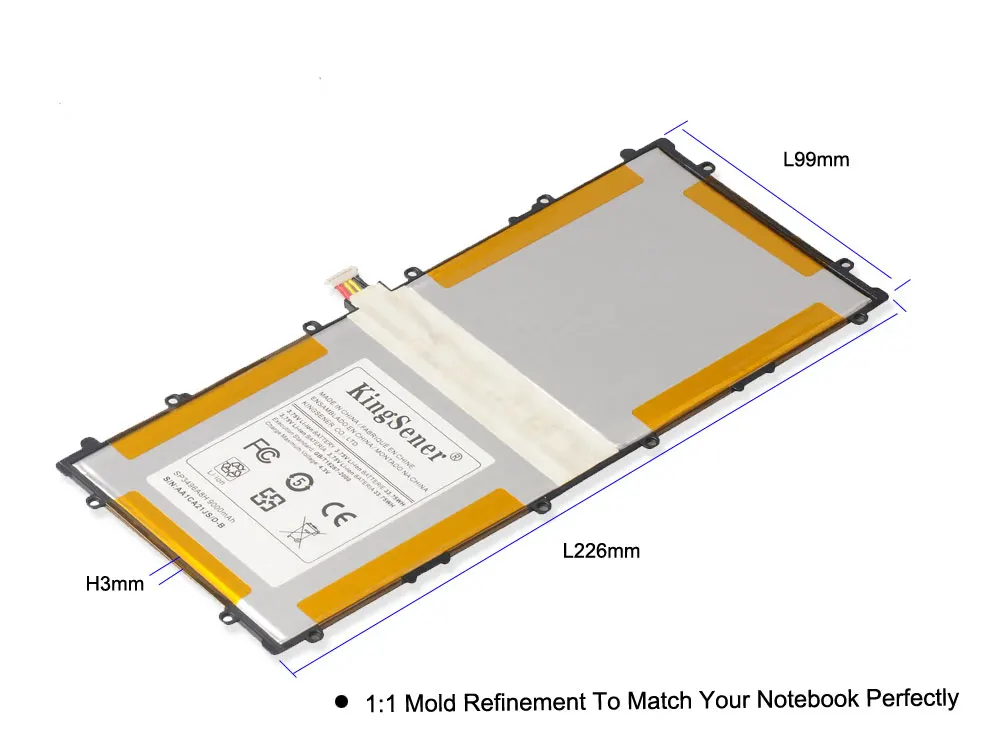 Новый Сменный аккумулятор KingSener SP3496A8H для Samsung Google Nexus 10 GT P8110 HA32ARB Tablet Battery 9000 мАч +