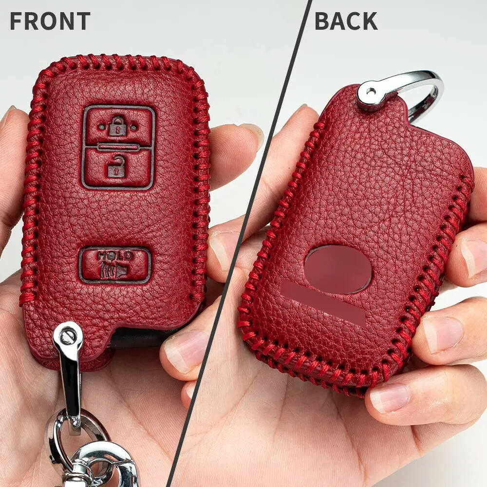 Натуральная кожа Смарт часы автомобильные аксессуары брелок Чехол Обложка