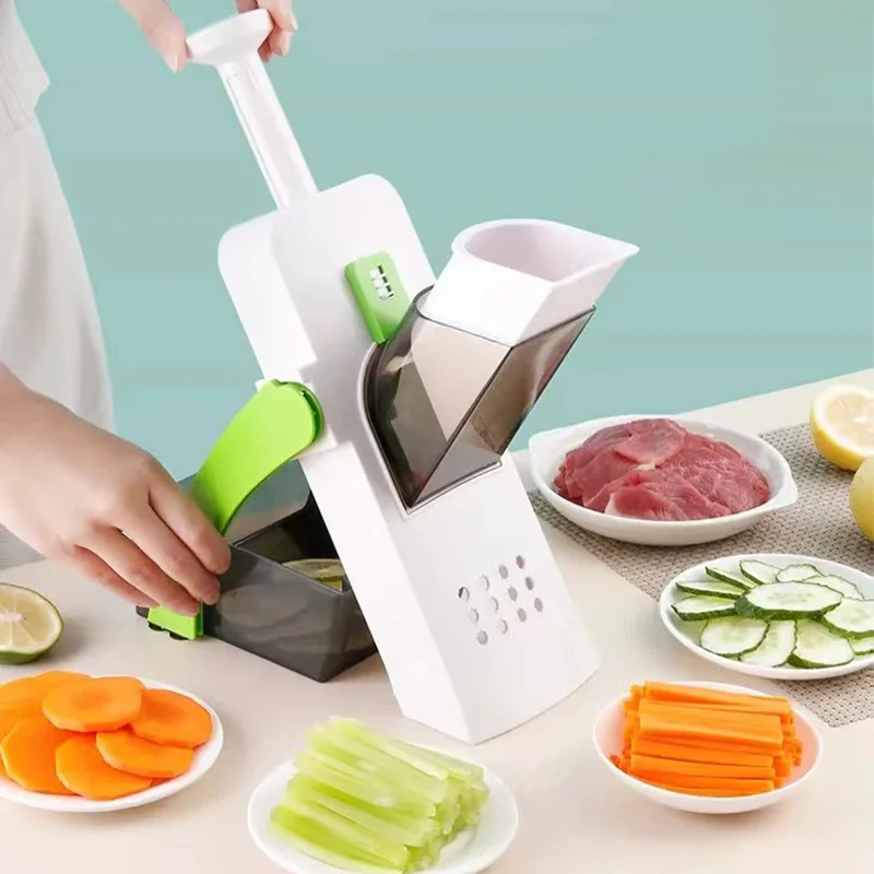 

Kitchen Chopping Artifact Multifunctional Stainless Steel Grater slicer Foldable Grater Slicer Lemon Fruit Vegetable Cutter