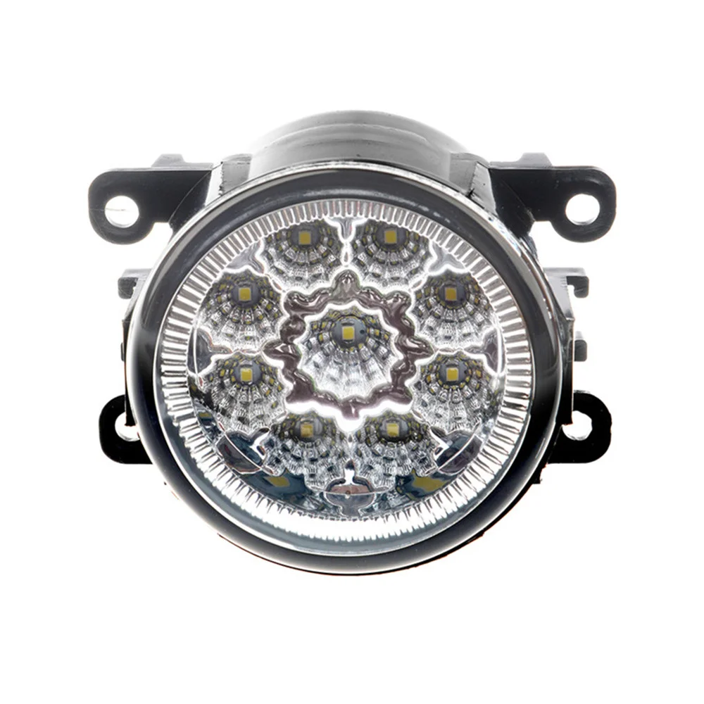 Car Styling 12V Powerful External 90MM LED Fog Light For Focus MK2/3 Fusion Fiesta MK7 Automobiles H11 Socket Halogen Lamp | Автомобили и