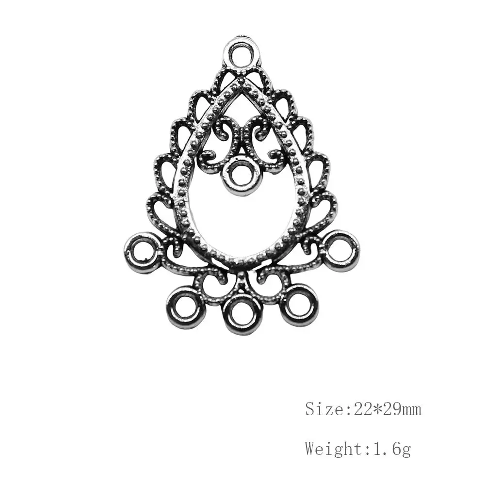 

Malzahar 20 Pieces Earring Connector Jewelry Findings Components Fashion Jewelry Accessories