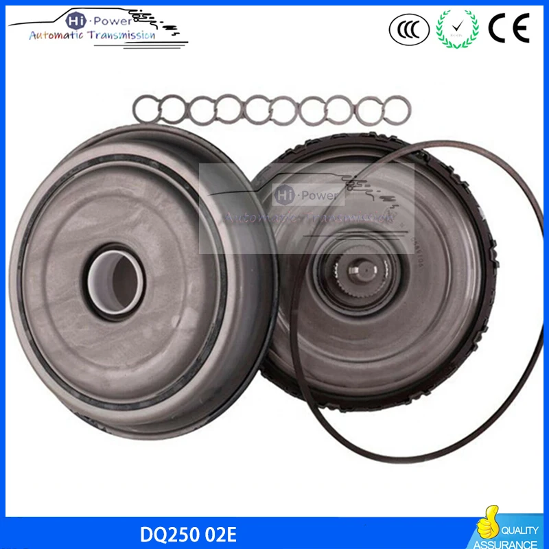 02E 398 029B DSG DQ250 коробка передач клатч подходит для VW Golf Tranmission запчасти 029C DQ250|Клатчи