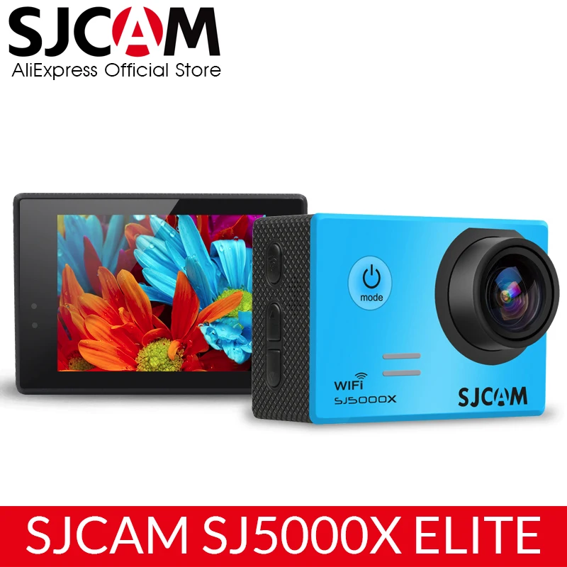 Экшн камера SJCAM SJ5000X Elite Wi Fi 4K 24fps 2K 30fps гироскоп стабилизатор NTK96660