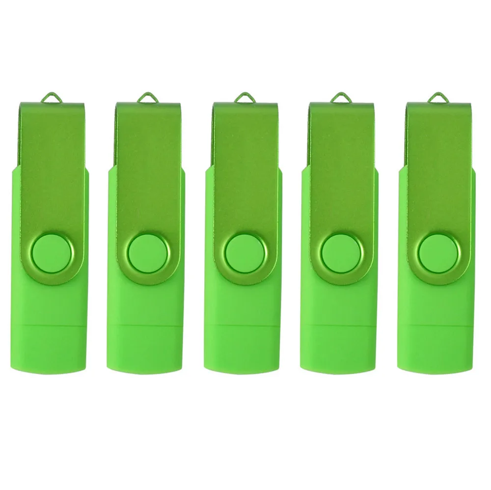 

5 pcs/lot USB 2.0 OTG USB flash drive Smart Phone Tablet PC 8GB 16GB 32GB 64GB Pendrives OTG Real Capacity Usb stick Custom logo