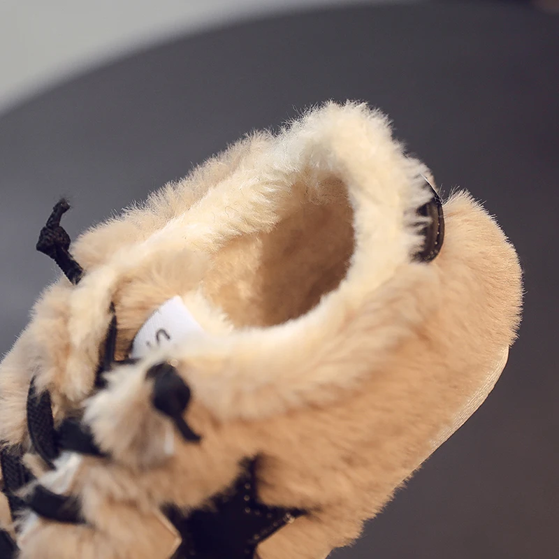 Детские меховые кроссовки 2020 зимняя детская обувь для мальчиков и девочек