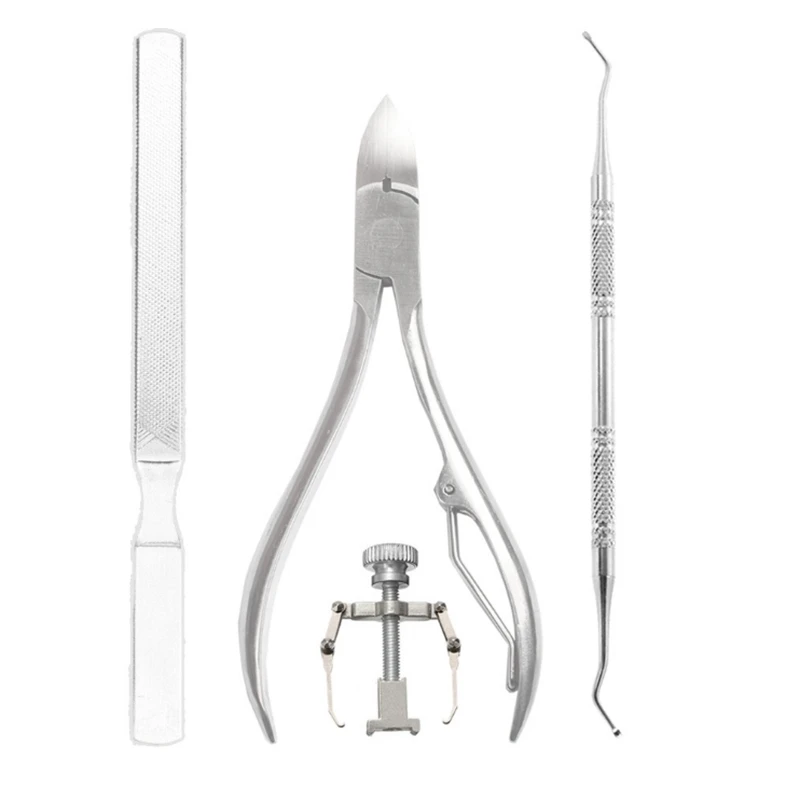 

Toenail Corrector Stainless Pedicure Paronychia Treatment Ingrown Nail File Correction Tool Nail Cutter Foot Care Tool