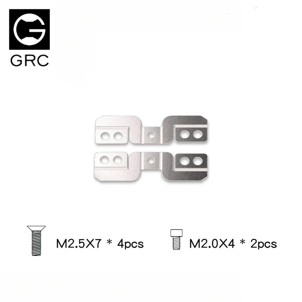 

L-образный кронштейн для прожектора GRC для SCX10 90048 Trx4 Guard, классический кронштейн для передней фары, тонкая работа