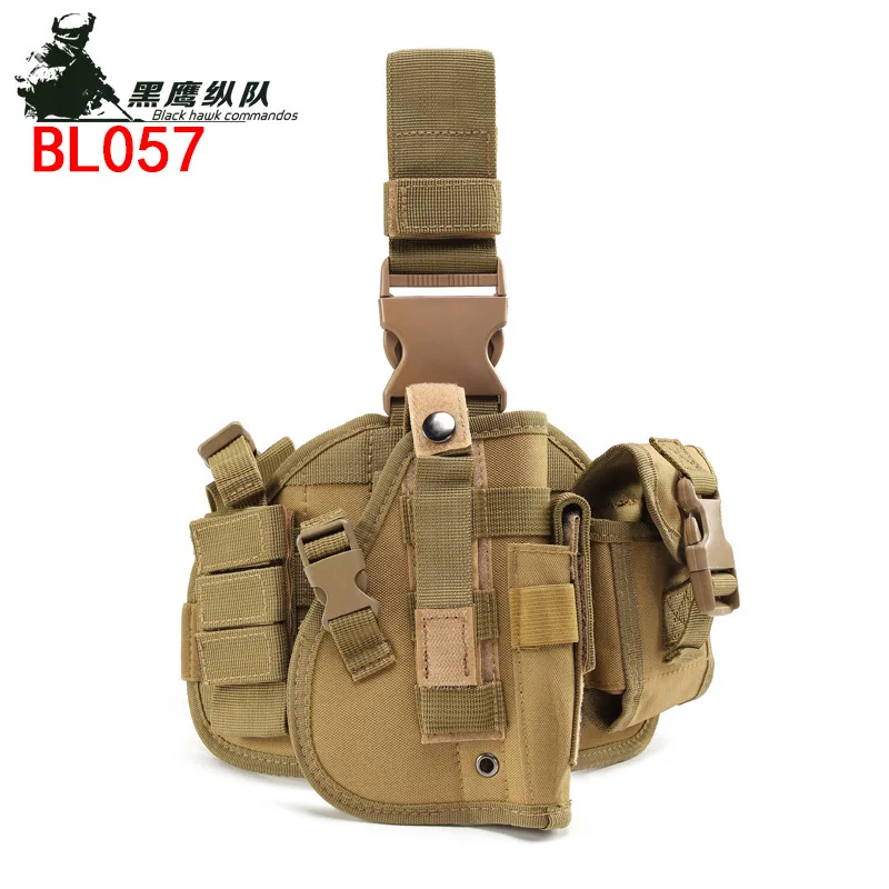 

Tactical Army Molle Waist Bag Camping Hiking Pouch Kettle Camouflage Bag Hunting Waterproof Shoulder Pack Bag