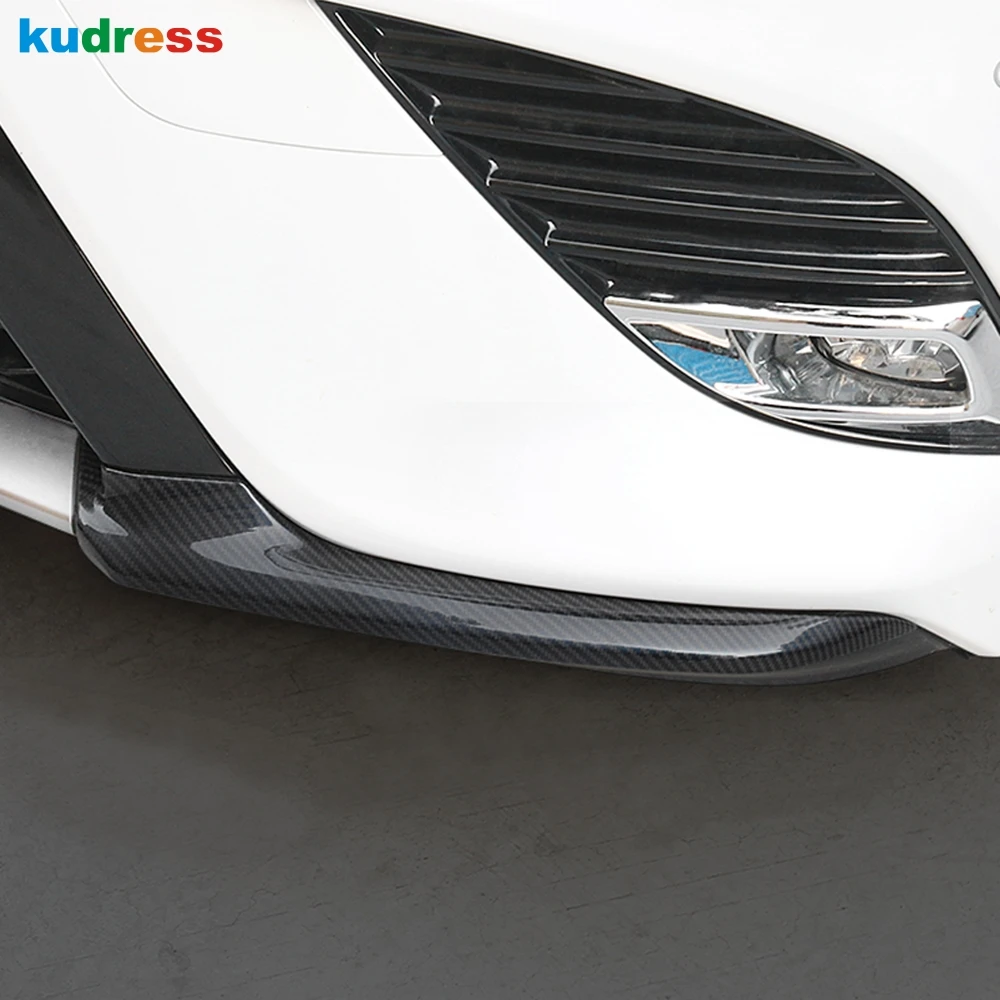Для Toyota Camry SE XSE 2018 2019 2020 углеродное волокно автомобильный передний бампер угловая