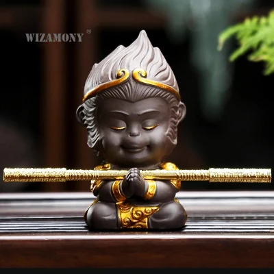 WIZAMONY Китайский Фиолетовый Глиняный чайный набор кунг-фу чай для домашних