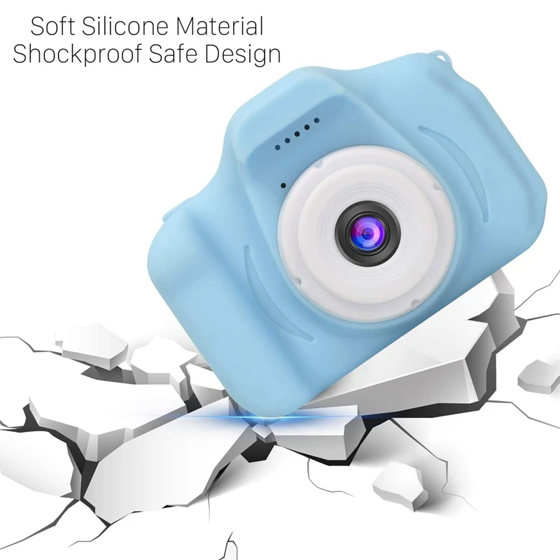 

Girl Toys Gifts Kids Camera Digital for Birthday Holiday Present Camcorder 2 Inch IPS Screen for Children Toddler
