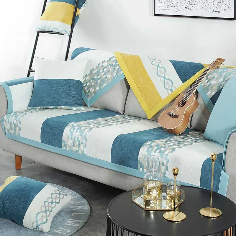 Чехол для домашнего дивана эластичный чехол кресла скамейки матраца на