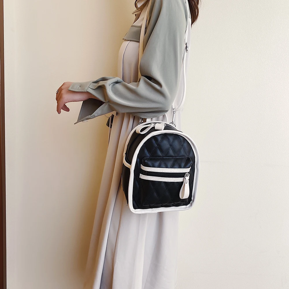 2020 Cute Women Backpacks Fashion PU Leather Female Shoulder Bag Small Ladies Backpack for Teenger Girls School Bags |