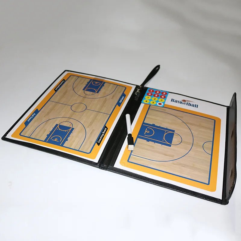 Складная баскетбольная тактическая доска Coachs портативная двухсторонняя