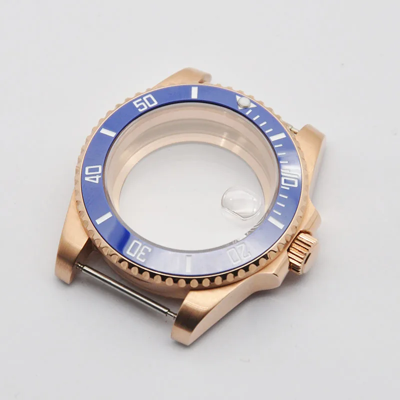 Чехол для часов 40 мм с сапфировым стеклом и керамической рамкой