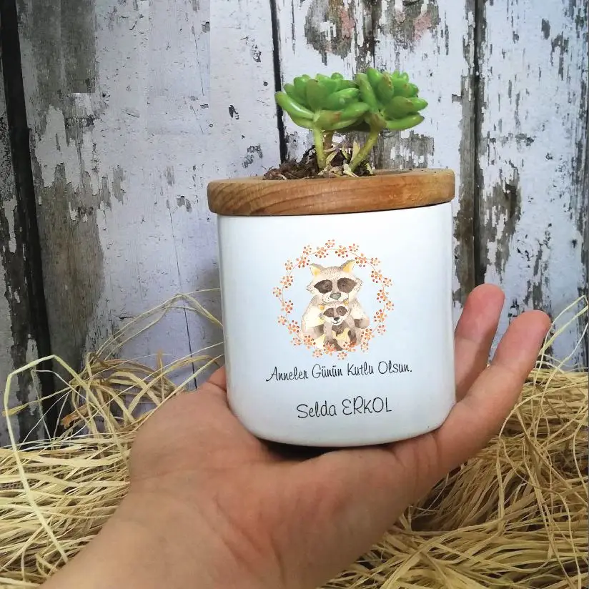 

Personalized Mother 'S Day Themed Sukulent - 4
