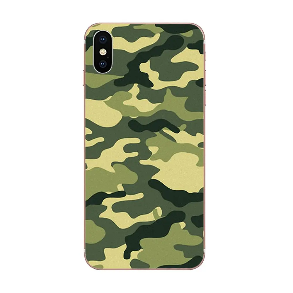 Тонкая джунгли камуфляж текстуры Военная униформа для Huawei NOVA 2 V20 Y3II Y5 Y5II Y6 Y6II Y7 Y9 G8