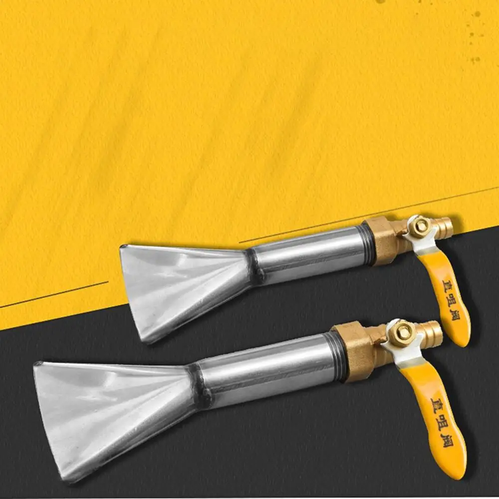 

Car Wash Foam Machine Accessory Stainless Steel Flat Mouth Spray Mouth Sliver Car Cleaning Tool Supplies