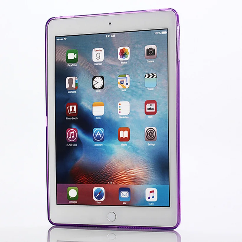 Чехлы для iPad Air 2 чехол планшета прозрачный силиконовый A1474 A1475 A1476 A1566 A1567 |