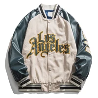 mens hip hop harajuku letters embroidery college jackets mens casual fashion streetwear bomber jacket baseball coats unisex