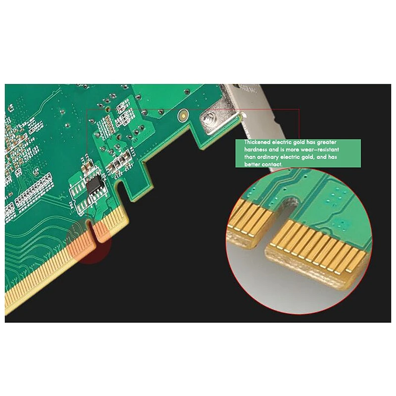 

PCI-E X8 Gigabit Fiber Server Network Card for X520 10GbE Dual Optical Port SFP+ Fiber LC PCIE Network Card