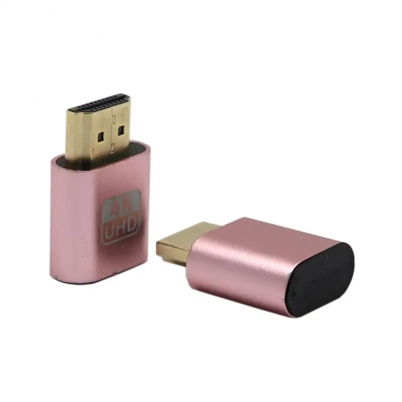 HDMI-compatible Virtual Display Adapter EDID Emulator DDC 4K Dummy Plug For PC Devices | Компьютеры и офис