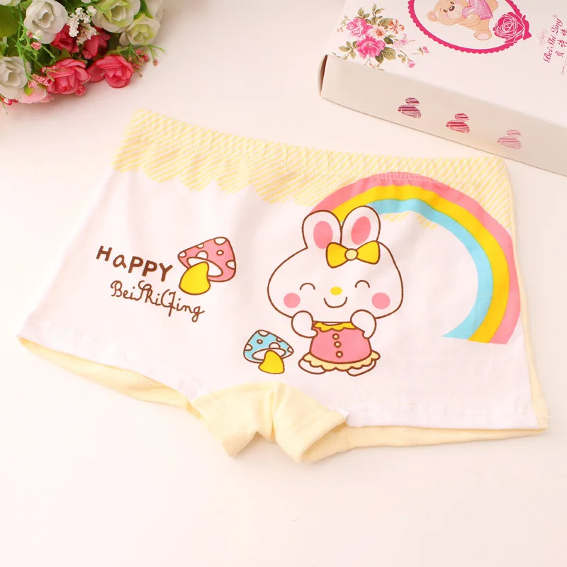 Трусы боксеры для девочек 2 8 лет 4 шт./лот|Трусики| |