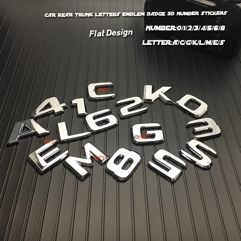 Автомобильный Стайлинг Комплект кузова автомобиля багажник Буквы Знак Эмблемы