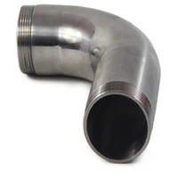 1 2inch1 5inch stainless steel elbow connection with mf filter for air ring blower vacuum pump