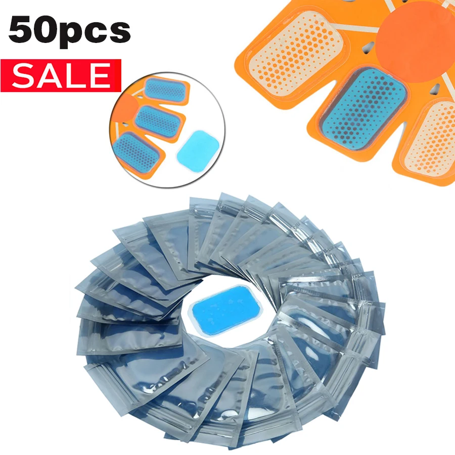 Гелевые подушечки для тренажёра ABS массажа мышц живота и гидрогелевые наклейки