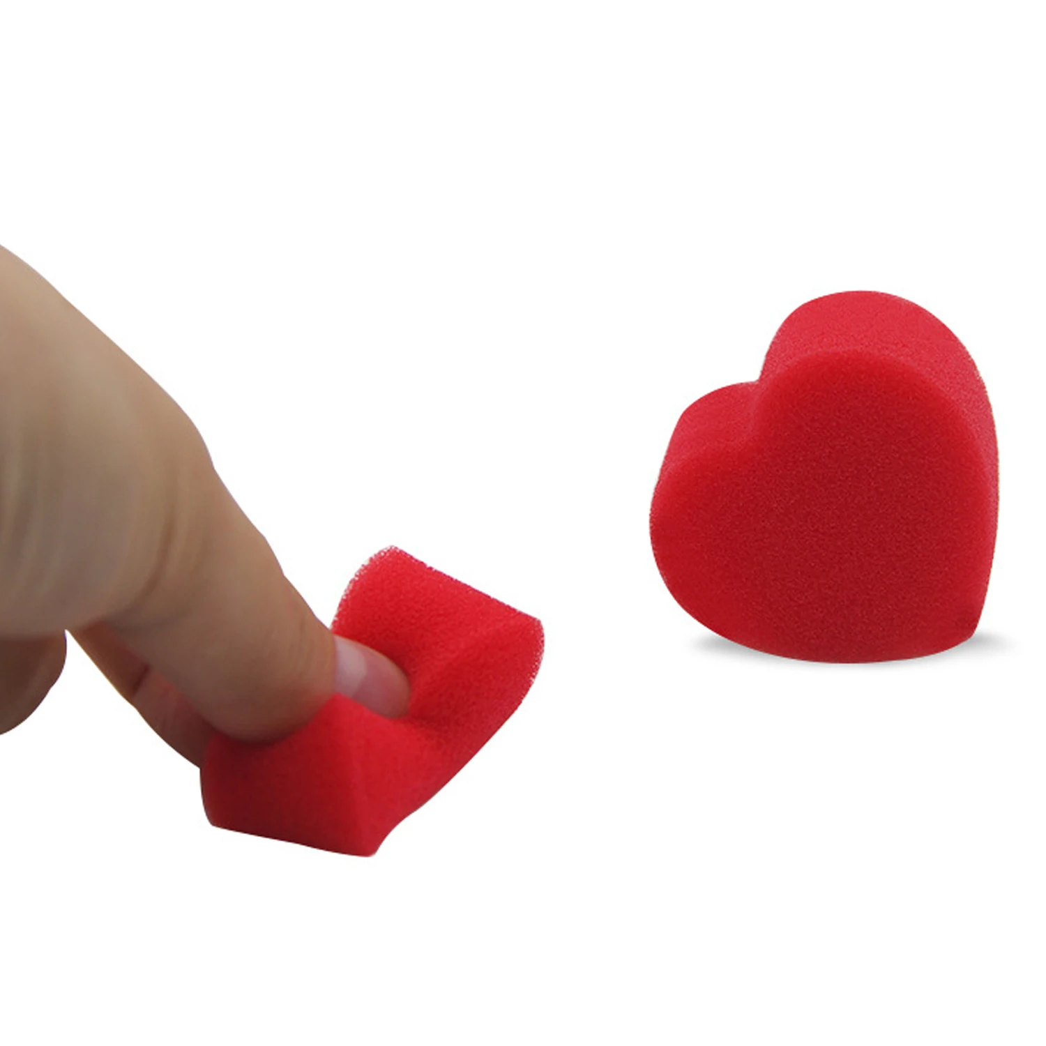5pcs Magic Sponge Ball Red Heart Love Balls Illusion Tools Street Close-up Stage Finger Trick Props Toy | Игрушки и хобби