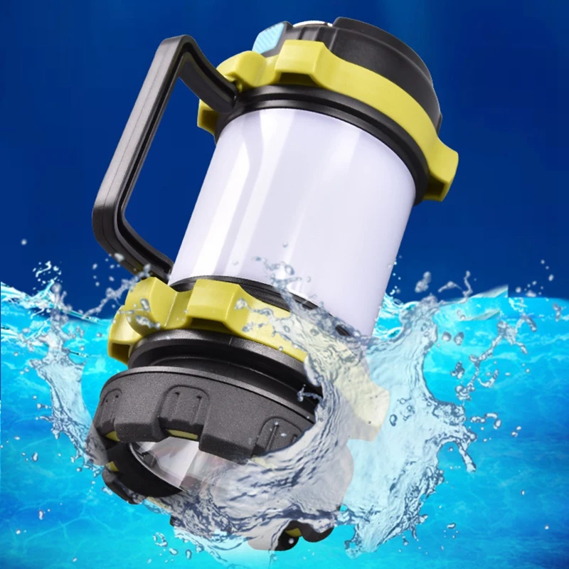 Туристический светодиодный светильник для кемпинга Рабочая лампа с Usb зарядкой