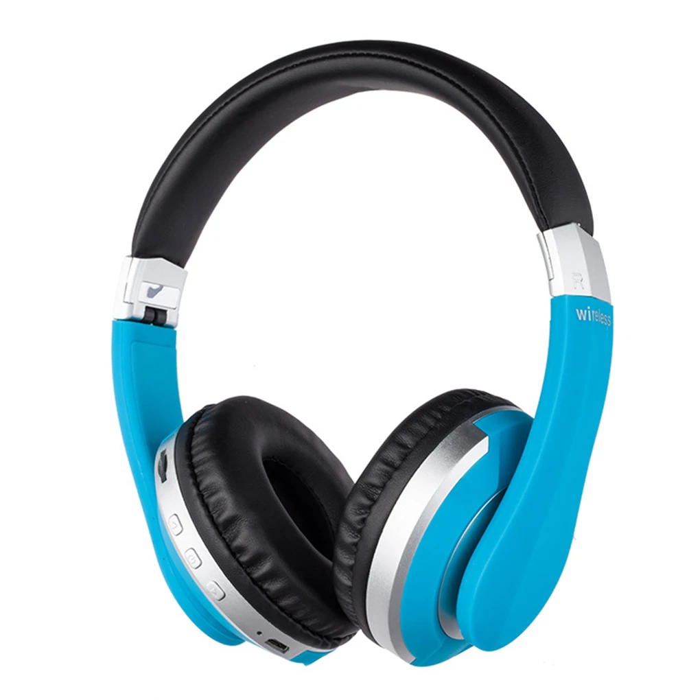 MH7 Over Ear Wireless Headphone Noise Cancelling Bluetooth 5.0 Folding Earphone Foldable Stereo Gaming Headset | Электроника