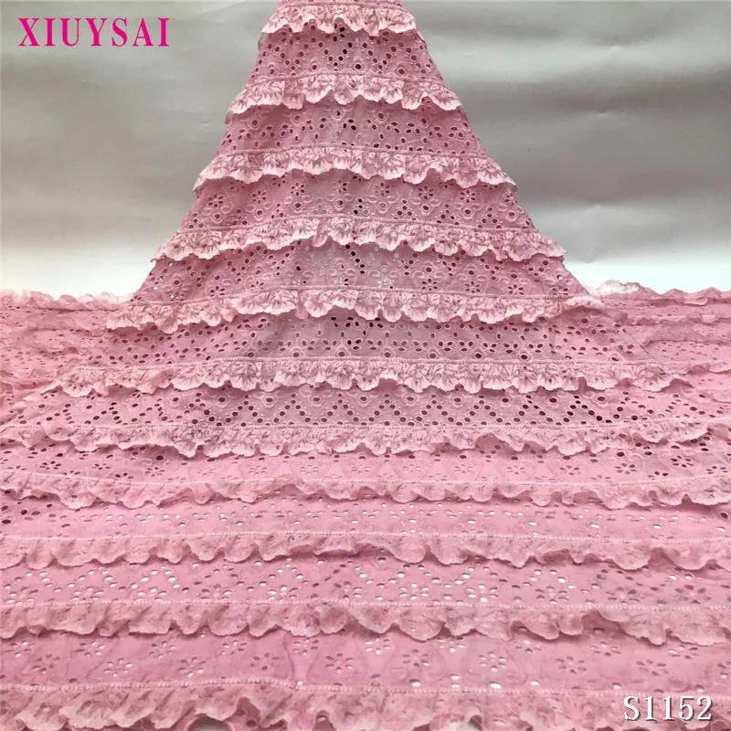 

french net lace fabric 2020 latest african chiffon lace fabric with embroidery mesh nigerian tulle lace fabric S1245