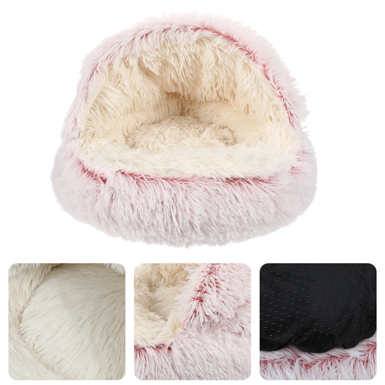 

1 шт. согревающая Лежанка для домашних животных, полузакрытая Лежанка для кошек, спальная кровать для домашних животных, зимний спальный меш...