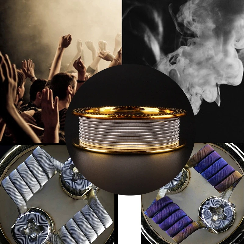 Пиратская катушка модные аксессуары Ni80 нагревательный провод пиратский 3 ядра