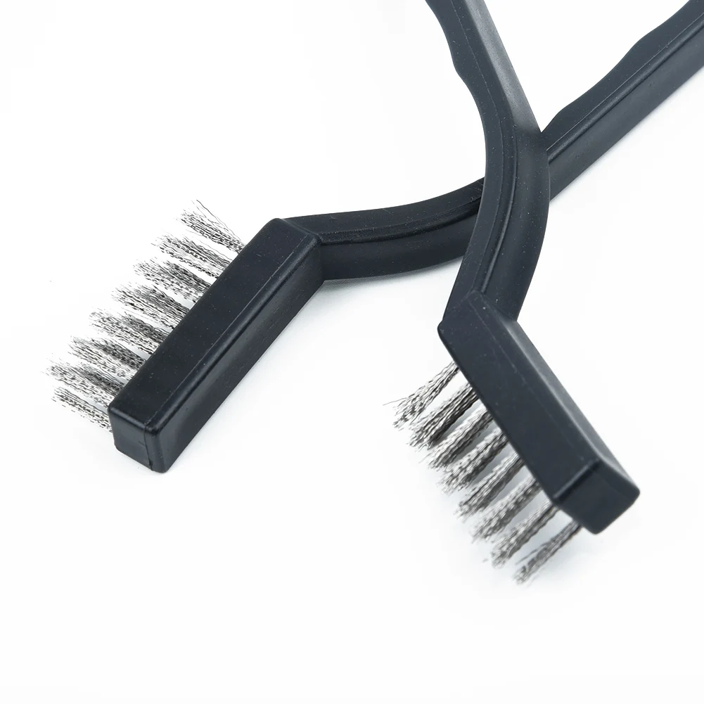 Ручная щетка для удаления ржавчины длинная пластиковая ручка инструмент сделай