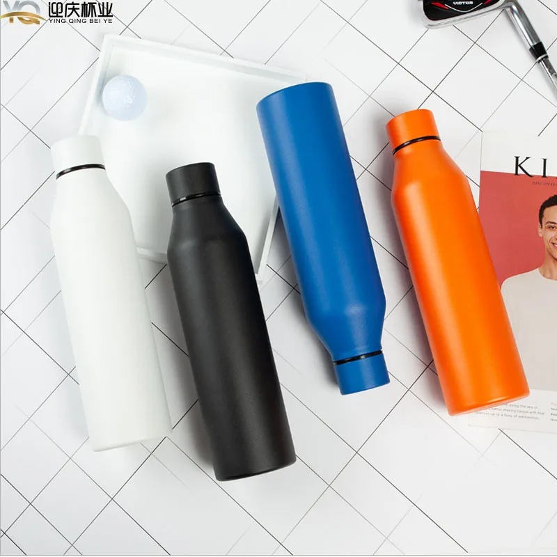 

500ml Stainless Steel Thermos Bottle Portable Water Drinking Bottle BPA free Gym Sports Cycling Drinkware Travel Thermos Cup