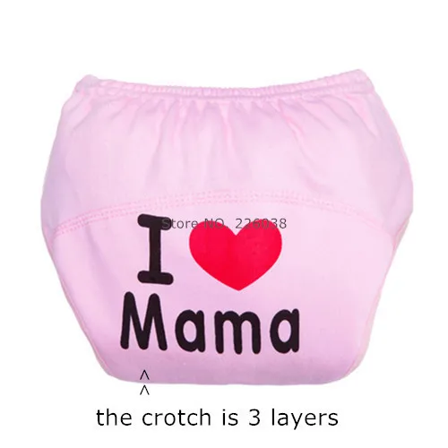 QD04 Pink MaMa 5 шт. в упаковке, Новое поступление, детское нижнее белье, моющиеся детские подгузники, Детские тренировочные штаны, многоразовые подгузники, QD07 - Цвет: QD04 Pink MaMa
