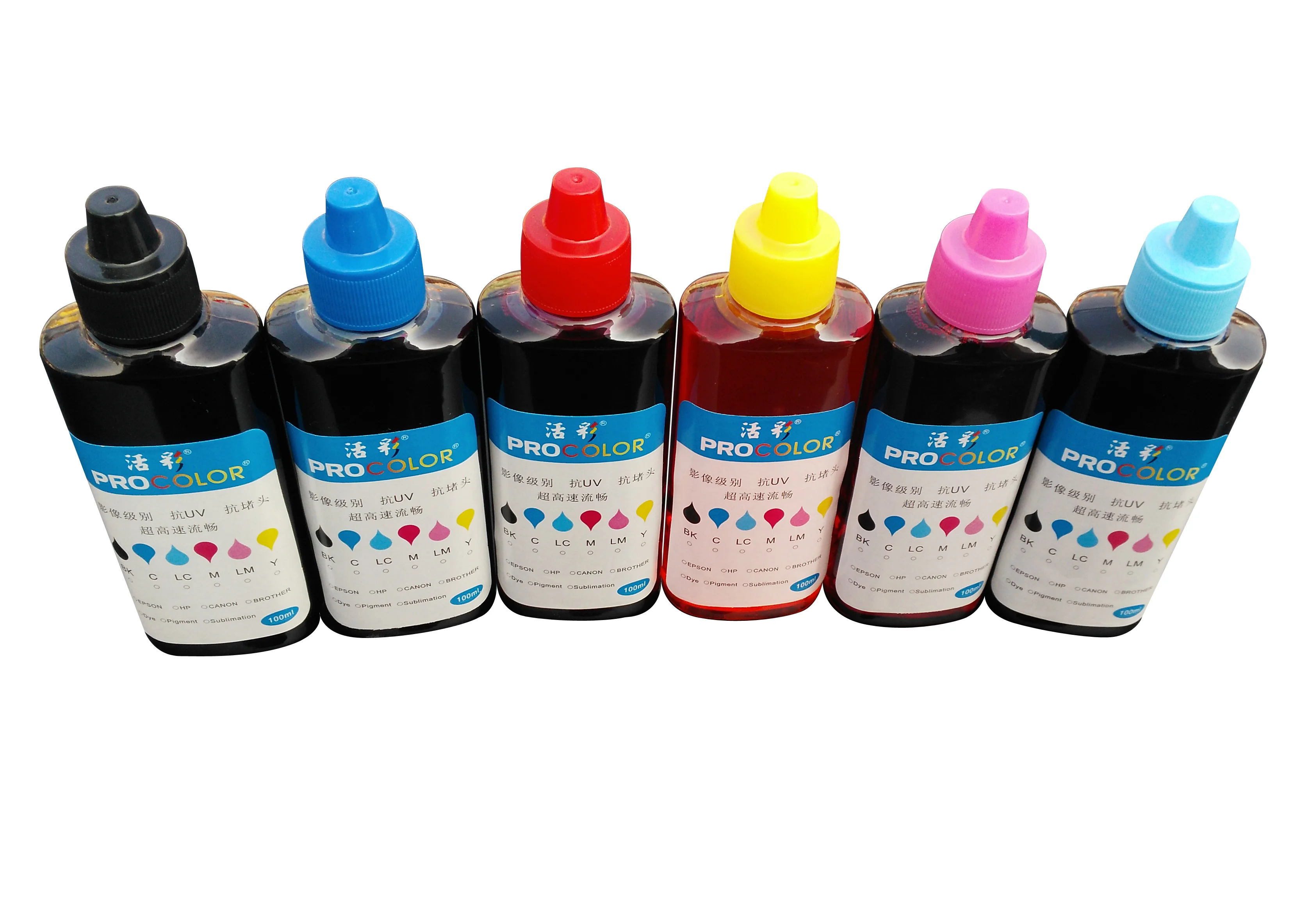 

PROCOLOR Best photo CISS ink Refill kit dye ink for EPSON IC70 EP-806AW EP806AW EP-806 EP806 EP 806 806AW 806AB 806AR EP-806AB