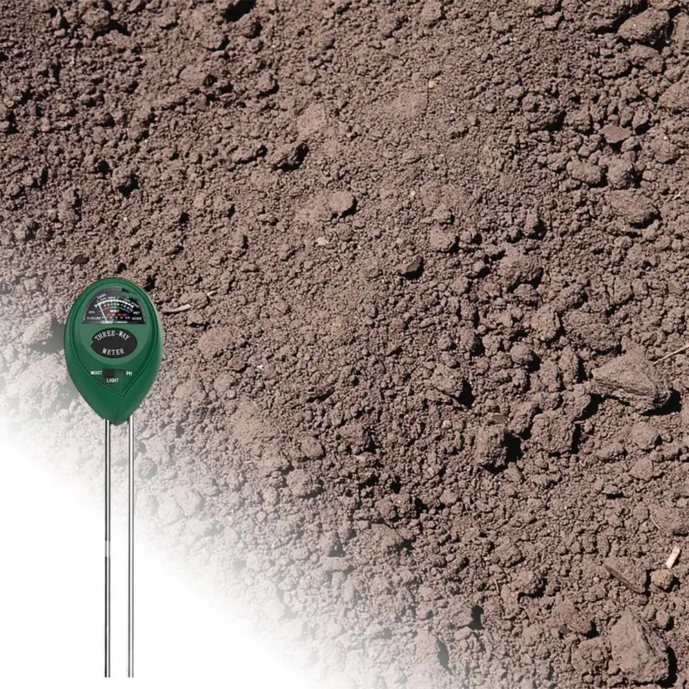 3 в 1 грунтовых вод уровень влажности Тесты er почвы детектор влаги светильник метр